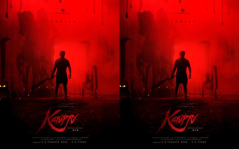 "Karuppu" – Title Poster of Suriya's Magnum Opus Directed by RJ Balaji Released