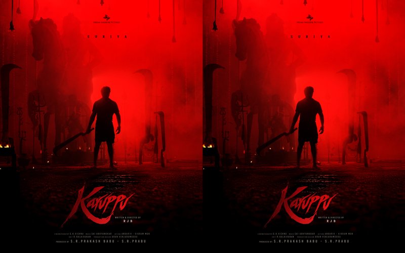 "Karuppu" – Title Poster of Suriya's Magnum Opus Directed by RJ Balaji Released