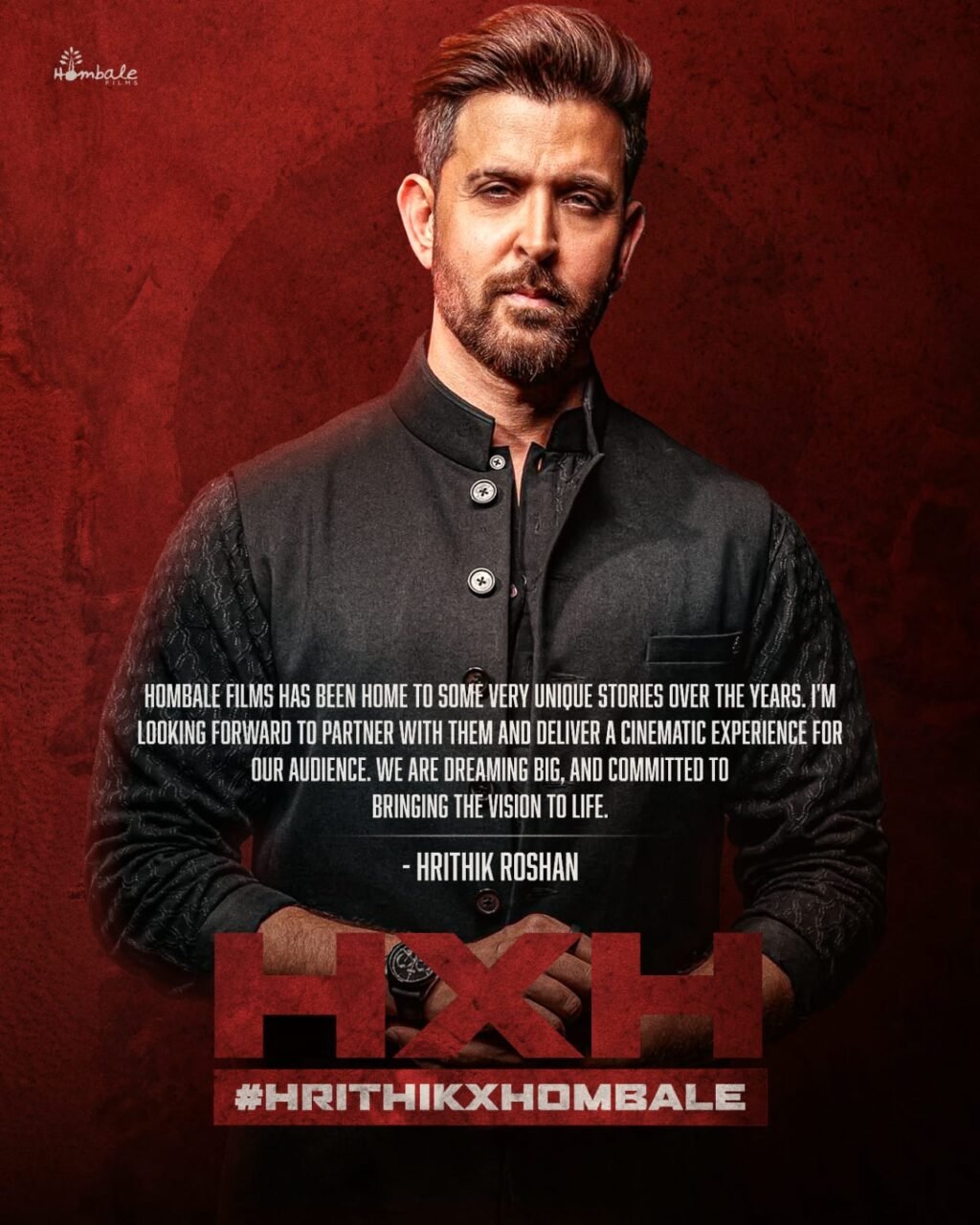 Hombale Films and Hrithik Roshan Join Hands for a New Collaboration