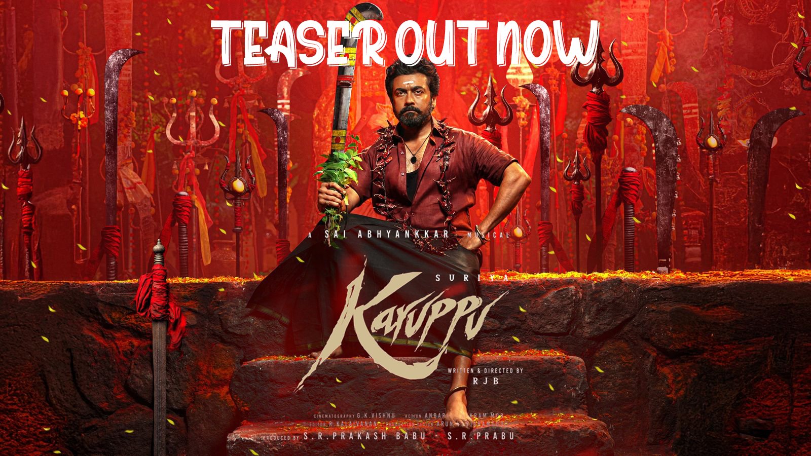 Surya's "Kurup" Teaser Drops on Birthday | Mass Fest On Screen