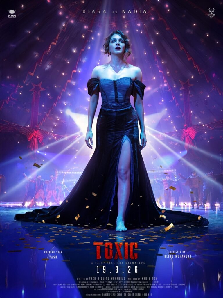 Kiara Advani as 'Nadiya' in Toxic First Look: A Glamorous & Intense Avatar for Yash's Comeback Film | March 2026