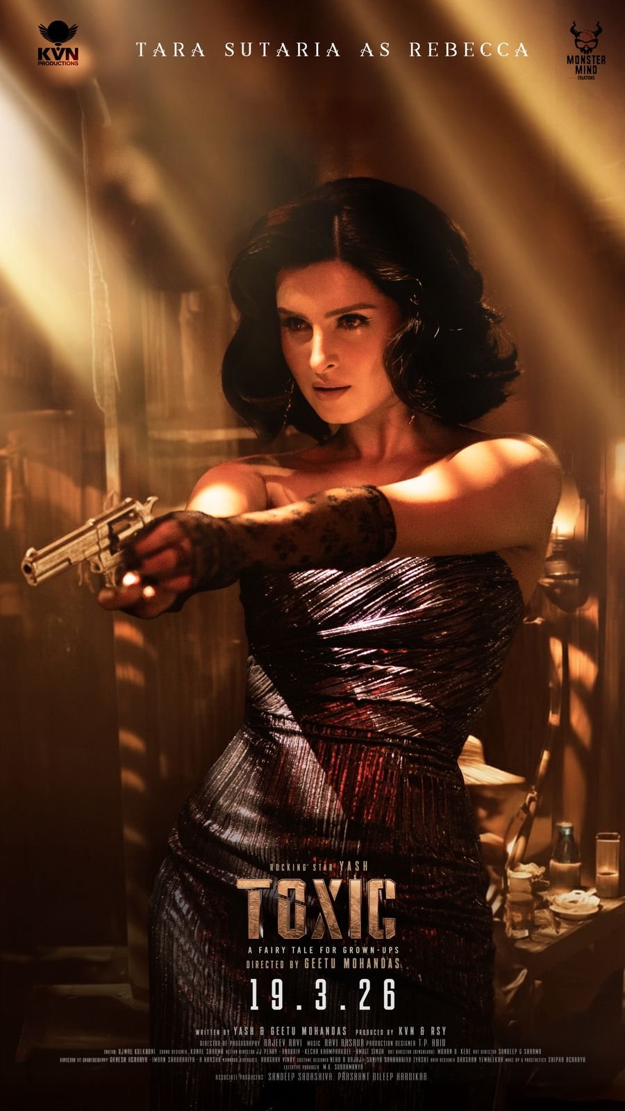 Toxic: A Fairytale for Grown-Ups – Tara Sutaria as Rebecca Revealed | Yash Film Update