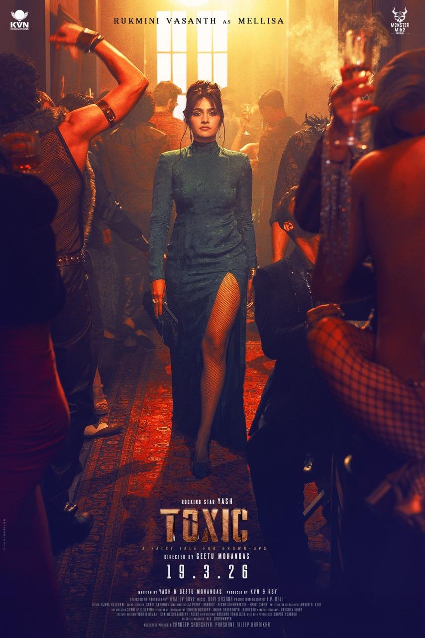 Toxic Movie Update: Rukmini Vasanth Introduced as Mellisa | Yash & Geetu Mohandas Film