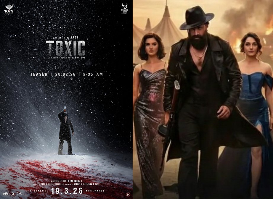 Toxic Movie Teaser Out Feb 20: Yash’s Dark Action Film Set for March 2026 Release