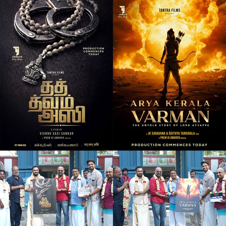 Vishnu Sasi Shankar’s Tat Twam Assi Announced – Tantra Films Launches Spiritual Pan-India Epic