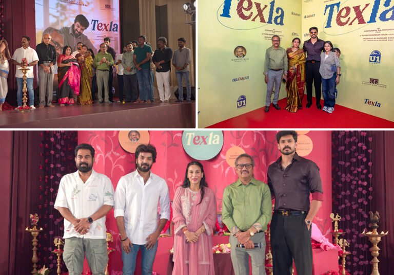 Texla Movie Launch – Aishwarya Rajinikanth Directs Jai & Suraj Venjaramoodu