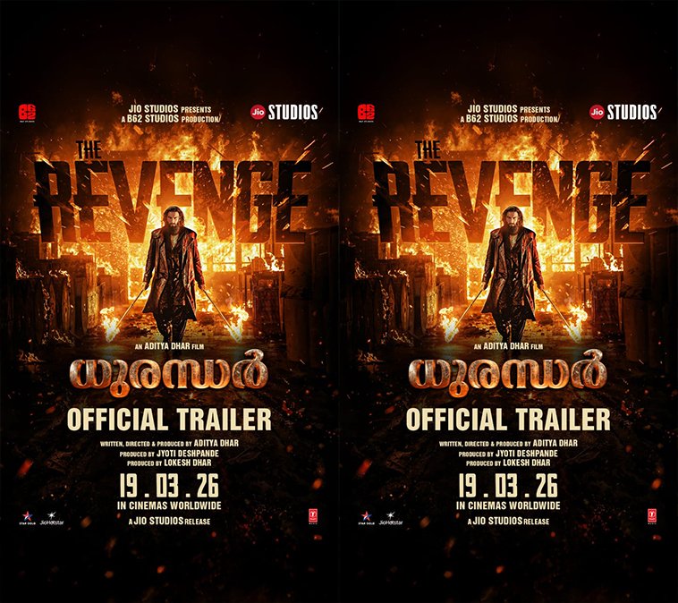 Dhurandhar The Revenge Malayalam Trailer Out – Ranveer Singh Action Thriller