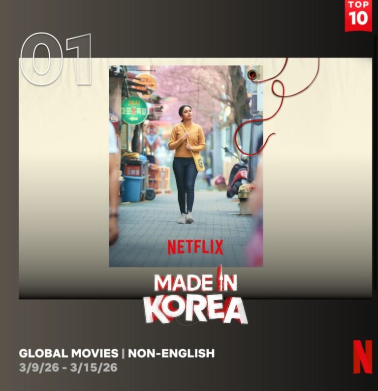 Made In Korea Tops Netflix Global Charts; Priyanka Mohan Film Creates History
