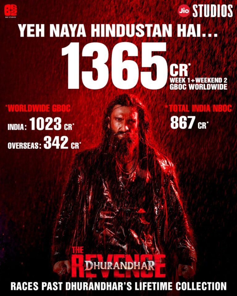 Dhurandhar Revenge Box Office 1365 Crore | Ranveer Singh Creates History in 11 Days