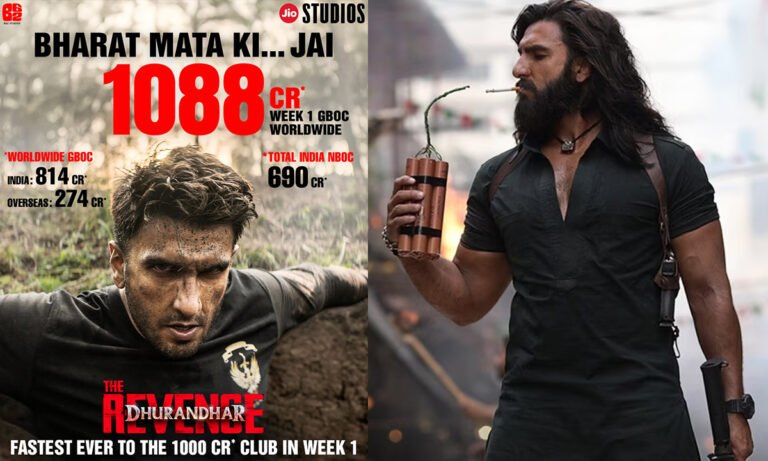 Dhurandhar Crosses ₹1088 Crore Worldwide; Fastest Indian Film to Enter 1000 Crore Club