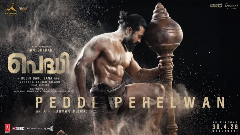 Ram Charan’s Peddi Pehelwan Glimpse Out; Big Budget Film Releases April 30