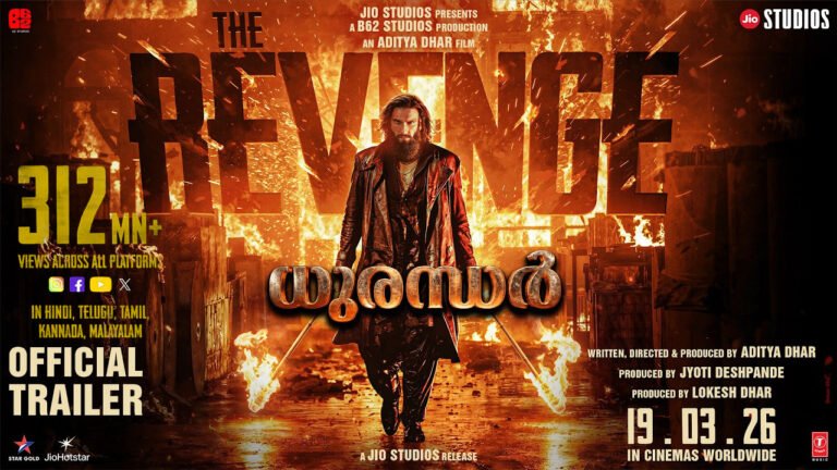 Dhurandhar The Revenge Trailer Goes Global – 312 Million Views in 48 Hours