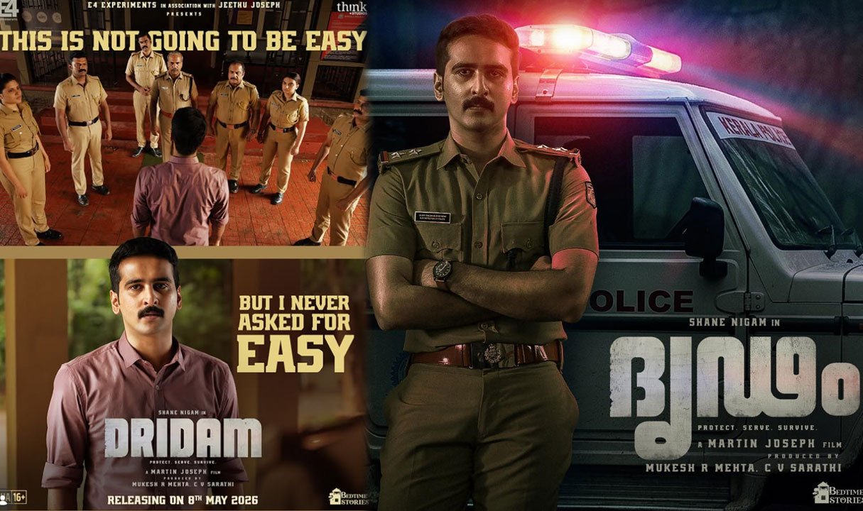 Dridam Movie Release: Shane Nigam Returns as Cop in Thriller Releasing May 8