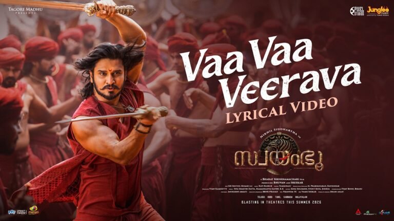 Vaa Vaa Veerava Song Out | Swayambhu Nikhil Siddhartha Warrior Anthem