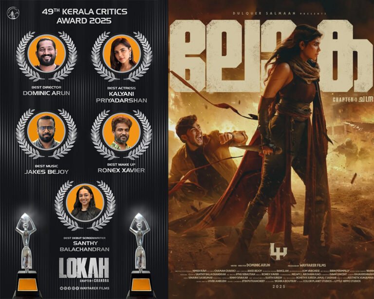 Loka Chapter 1 Chandra Wins 5 Kerala Film Critics Awards, Continues Historic Success