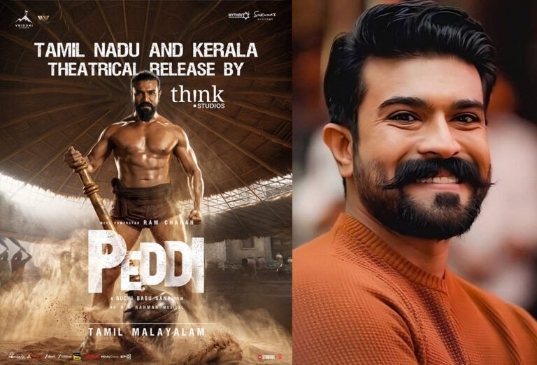 Ram Charan’s Peddi to Release in Kerala & Tamil Nadu Through Think Studios; Worldwide Release on June 4