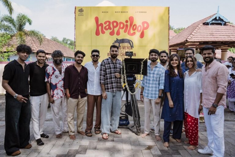 Manju Warrier’s Happiloop Begins with Pooja Ceremony; Shooting Starts Tomorrow