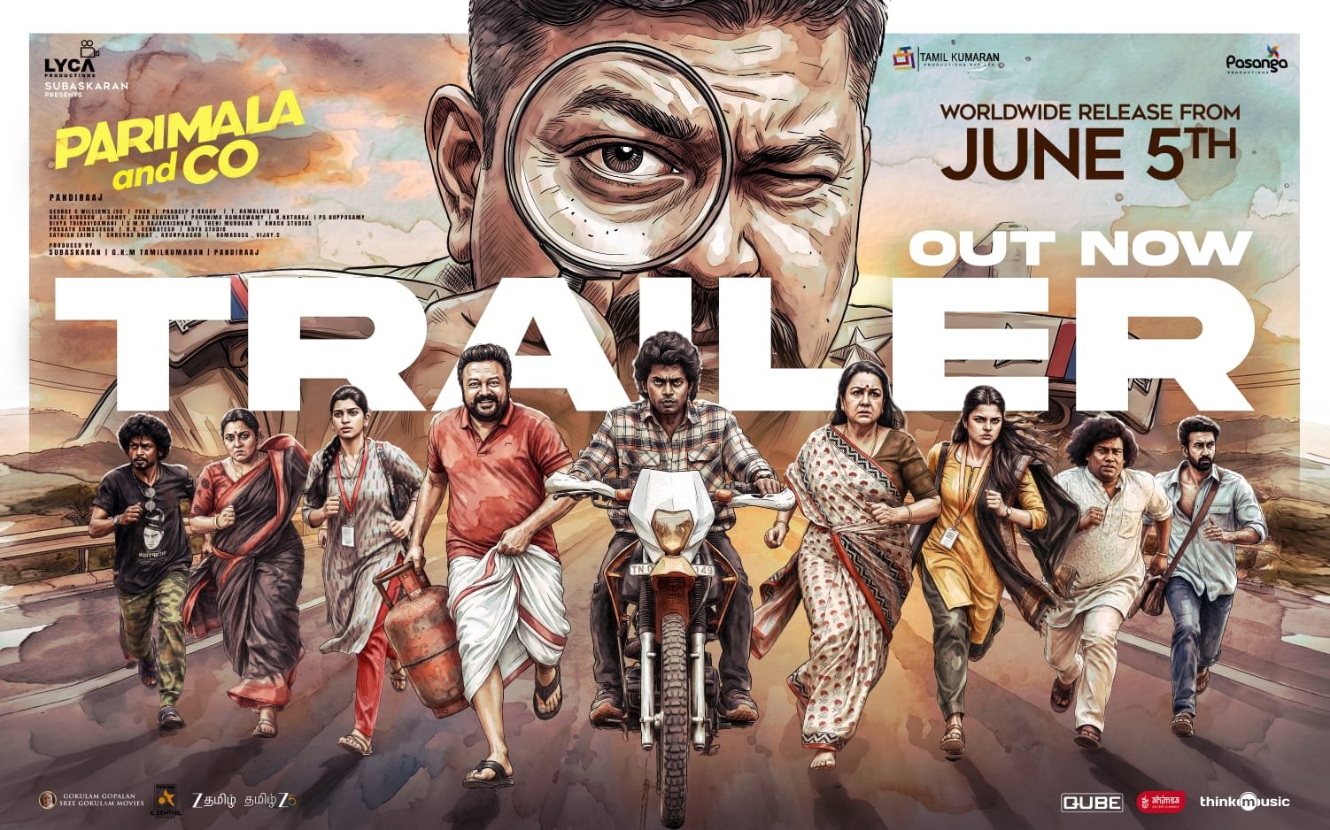 Parimala and Co Trailer Out; Jayaram and Urvashi Reunite in a Fun-Filled Crime Comedy Releasing June 5