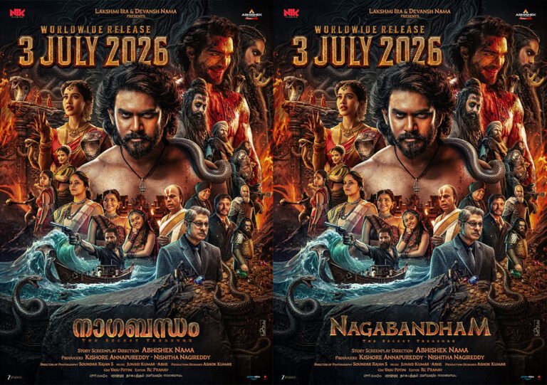 ‘Nagabandham’ Set for July 3 Worldwide Release; Pan-Indian Mystery Adventure Unveils Intriguing New Poster