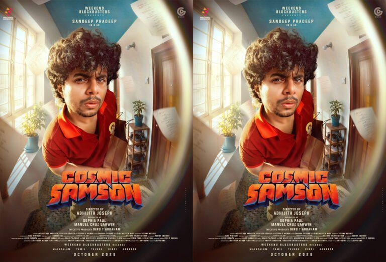 Cosmic Samson First Look Out: Sandeep Pradeep Leads Weekend Blockbusters’ Fantasy Action Film