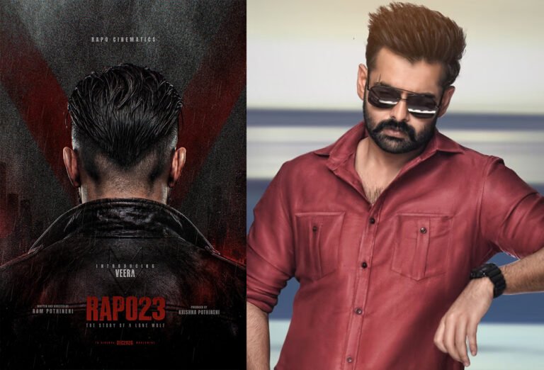 RAPO23: Ram Pothineni Turns Director for Stylish Psychological Action Thriller