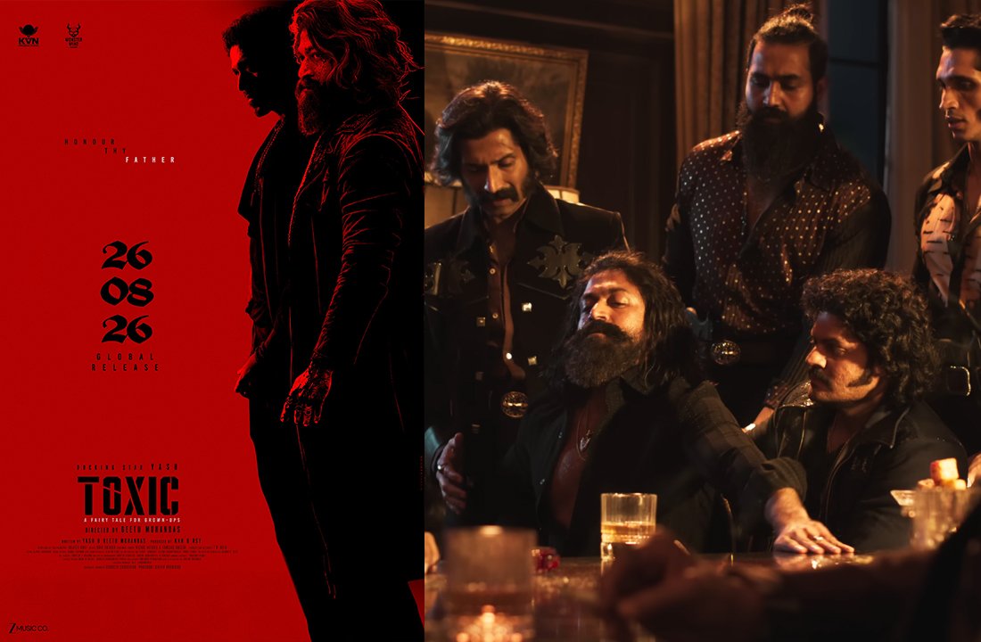 Yash's Toxic New Poster Revealed: Raya & Ticket Introduced Ahead of August 26, 2026 Worldwide Release