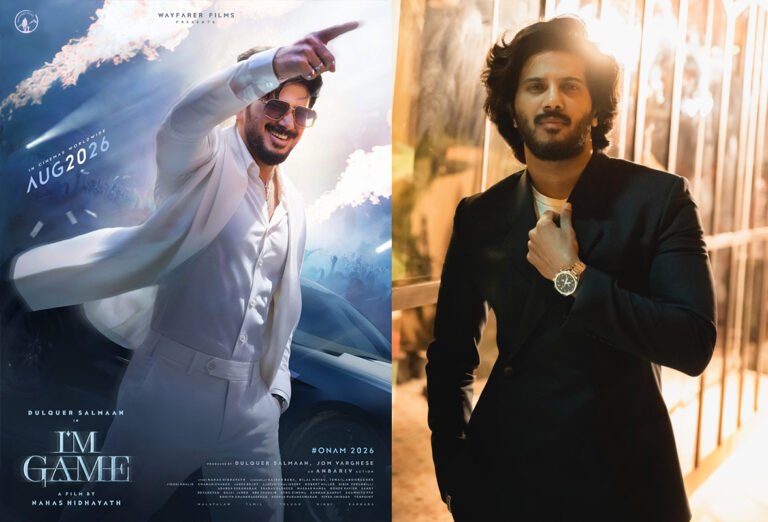 Dulquer Salmaan’s I Am Game Unveils Stylish New Poster | Grand Onam 2026 Release Announced
