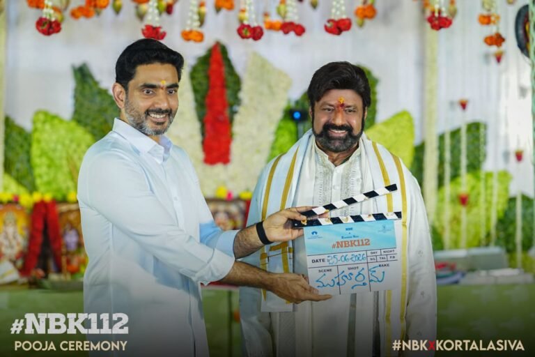 NBK112 Officially Announced: Nandamuri Balakrishna & Koratala Siva Join Hands for a Mega Action Entertainer