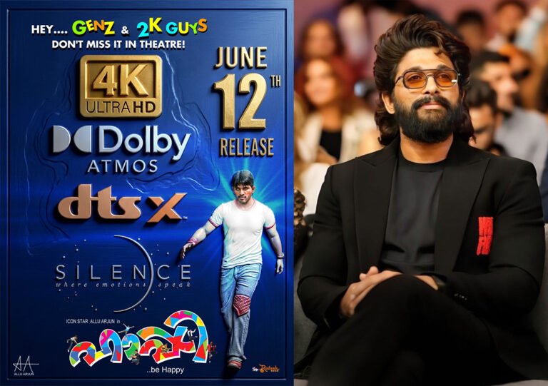 Allu Arjun’s Happy Re-Releasing in 4K Ultra Atmos on June 12 | Classic Romantic Entertainer Returns