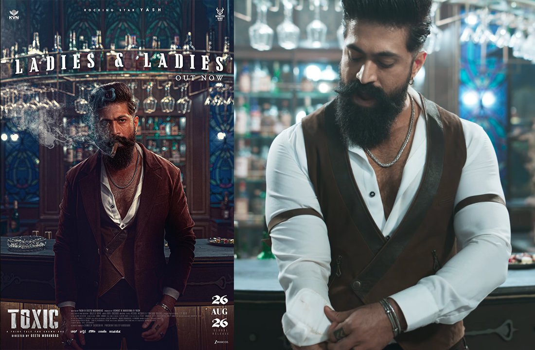 Toxic ‘Ladies & Ladies’ Video Out: Yash’s Action Thriller Introduces Powerful Female Characters