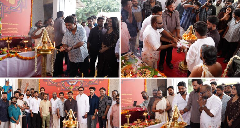 Vineeth Sreenivasan’s ‘Chadangu’ Begins with Pooja Ceremony