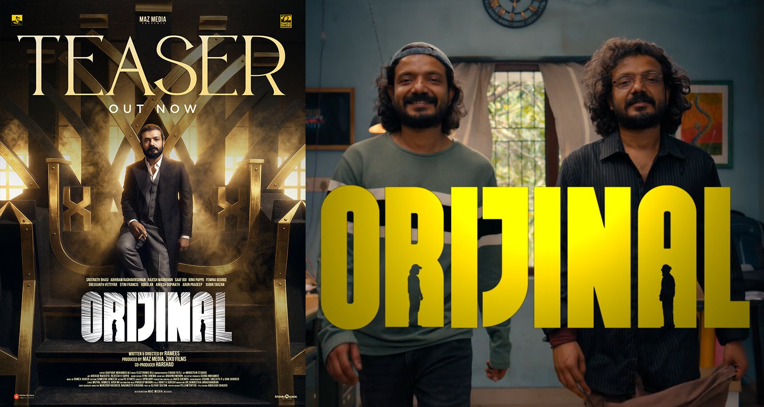 ORIJINAL Teaser Out: Sreenath Bhasi's Two Striking Looks Steal the Show in Malayalam Time-Travel Thriller