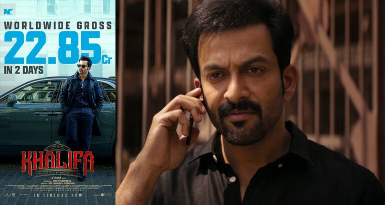 Khalifa Box Office: Prithviraj Film Grosses ₹22.85 Crore Worldwide in 2 Days