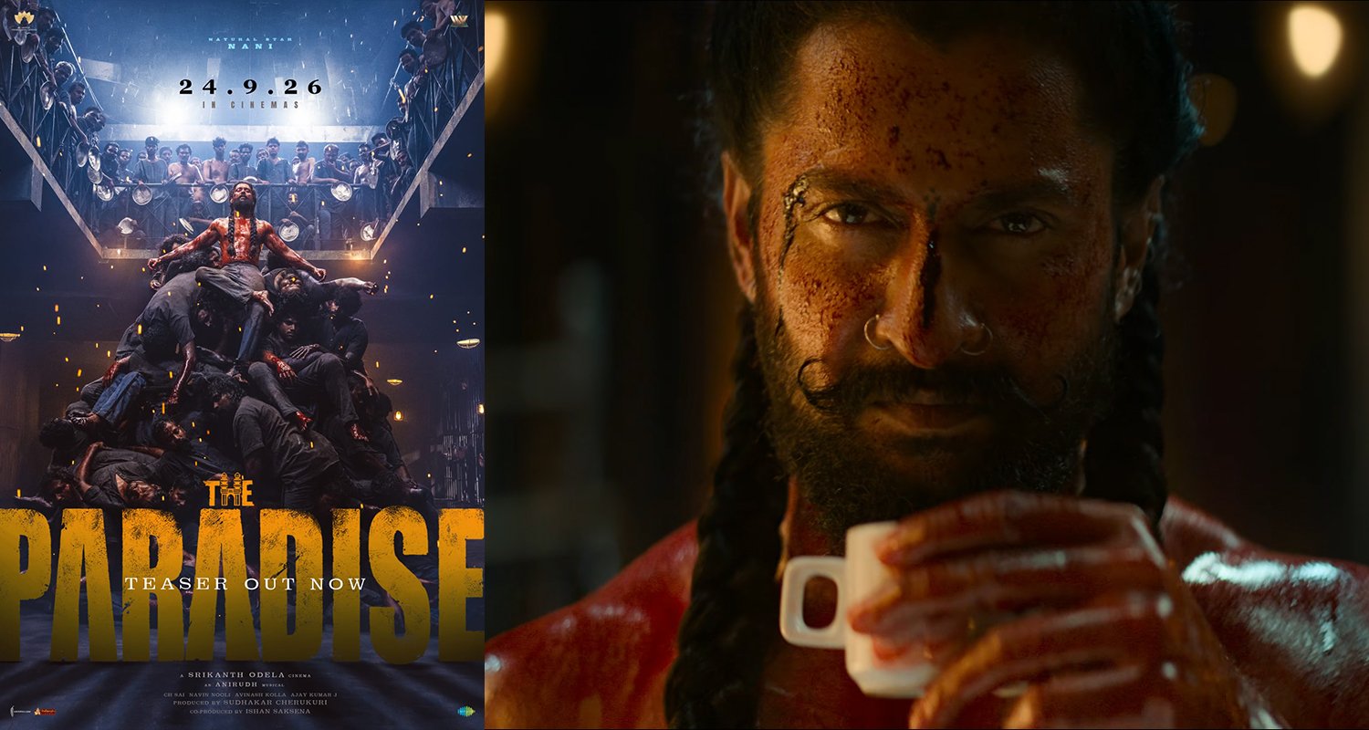 The Paradise Teaser Out Now | Nani & Srikanth Odela's Pan-India Action Epic Set for September 24 Release