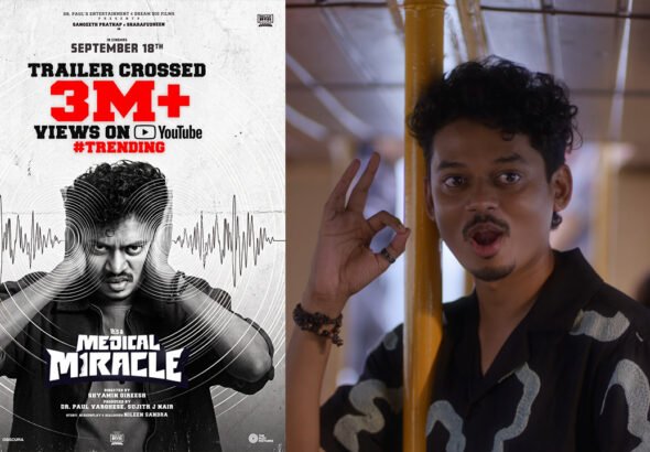 It’s a Medical Miracle Trailer Crosses 3 Million Views; Sangeeth Prathap–Sharafudheen Film Releases September 18