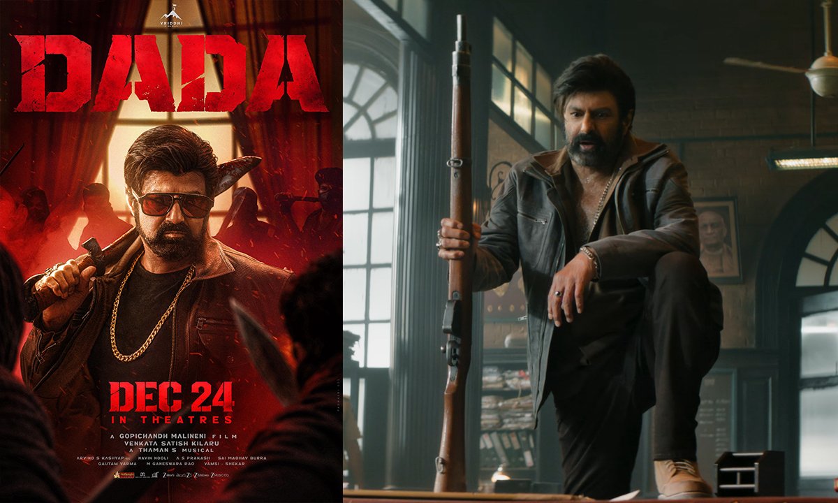 Nandamuri Balakrishna’s Daada Title Glimpse Out; Worldwide Release on December 24