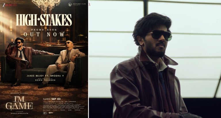 High Stakes from I’m Game Out: Dulquer Salmaan Joins Brodha V in Energetic Promo Song