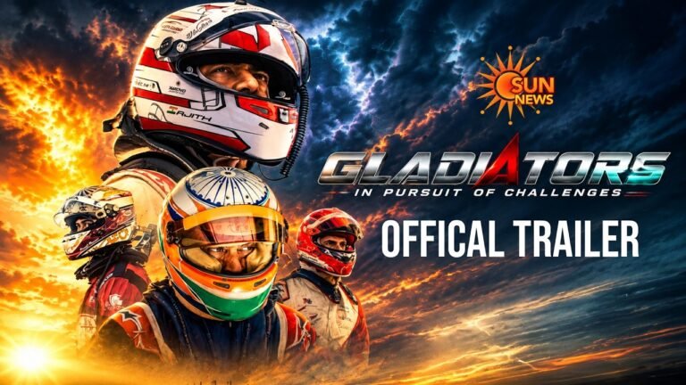 Ajith Kumar’s Racing Journey Comes to the Big Screen; Gladiators Trailer Out