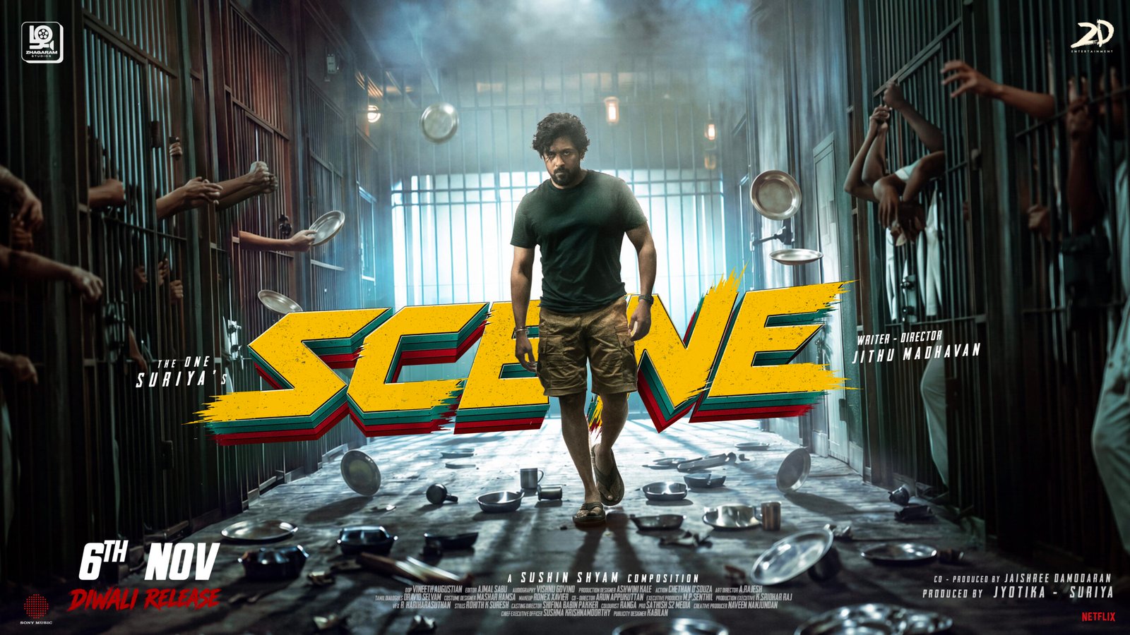 Suriya–Jithu Madhavan Film Titled Scene; Title Teaser Out, Diwali Release on November 6