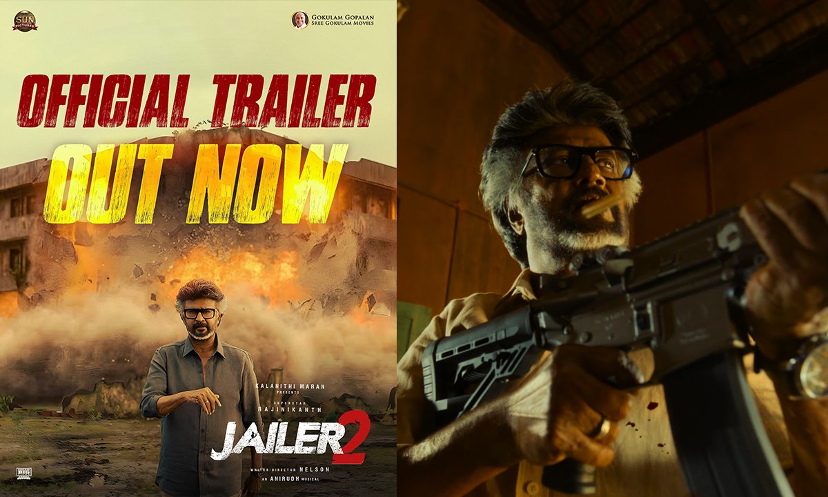 Jailer 2 Trailer Out: Rajinikanth Returns as Muthuvel Pandian; Worldwide Release on October 15