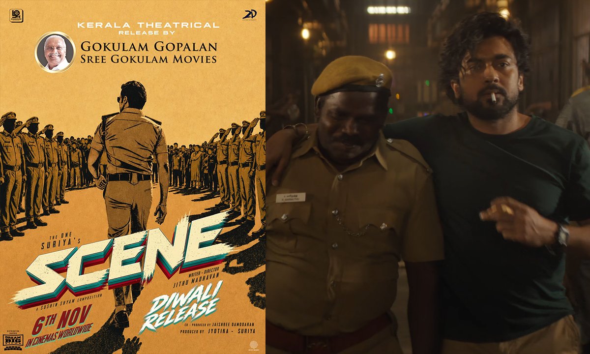 Suriya–Jithu Madhavan’s Scene Gets Kerala Release Through Sree Gokulam Movies; In Theatres November 6