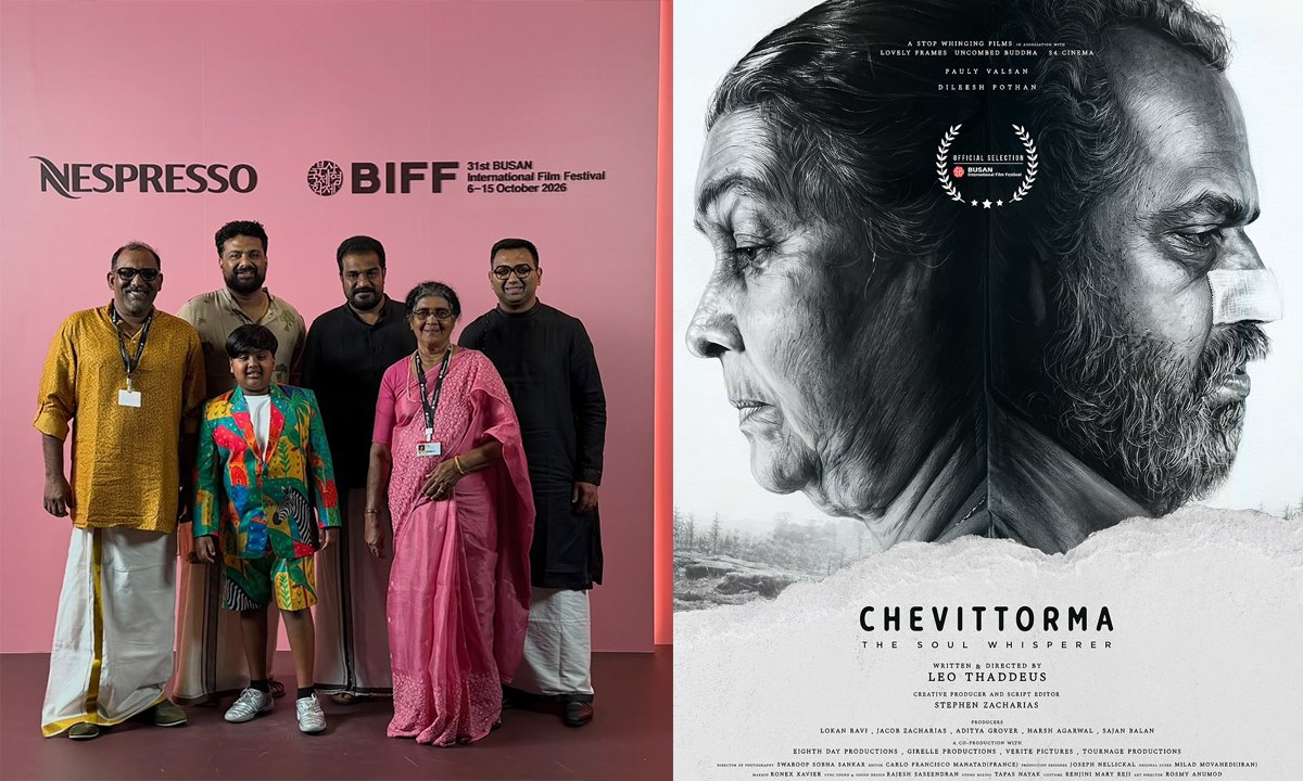 Chevittorma – The Soul Whisperer on Busan Red Carpet; Leo Thaddeus’ Film Set for World Premiere at BIFF