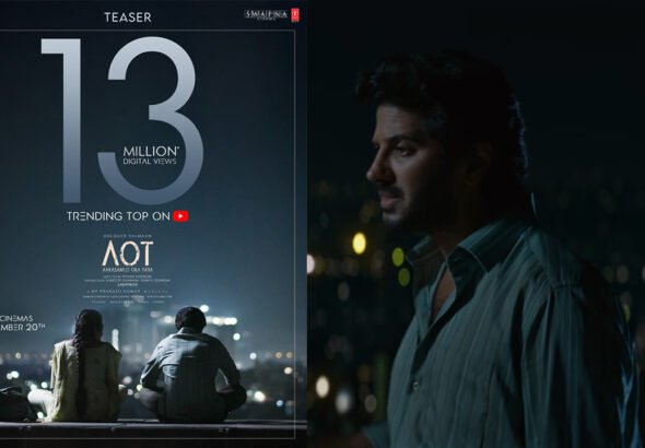 Dulquer Salmaan’s Aakasamlo Oka Tara Teaser Hits 13 Million Views, Trends on YouTube