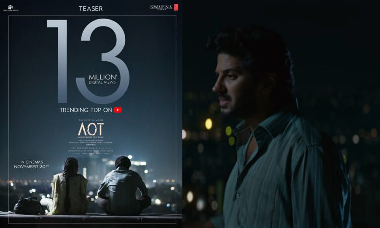 Dulquer Salmaan’s Aakasamlo Oka Tara Teaser Hits 13 Million Views, Trends on YouTube