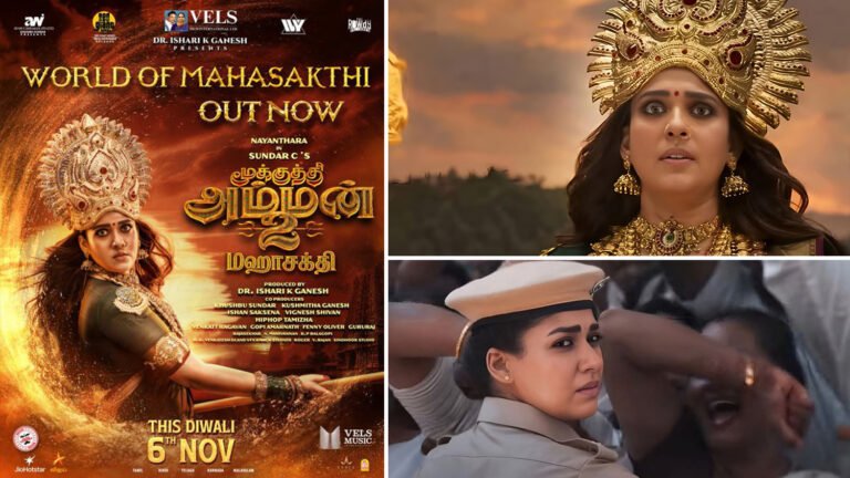 Nayanthara’s Mookuthi Amman 2 – Mahashakti Trailer Crosses 2 Million Views; November 6 Release
