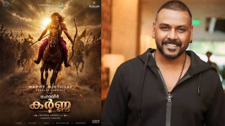 Raghava Lawrence’s Mahaveer Karna Birthday Poster Out: ₹150 Crore Pan-Indian Epic Set for 2027 Release